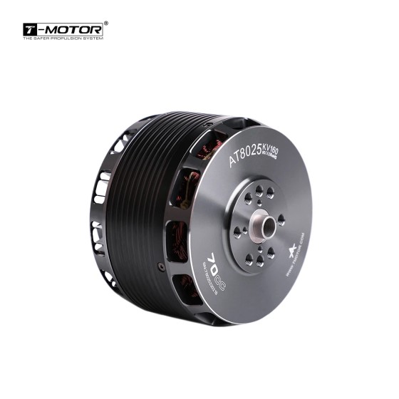 T-MOTOR AT8025 70CC 10-14s Airplane Fixed Wing Long Shaft 5kw 6kw Brushless Drone Motor